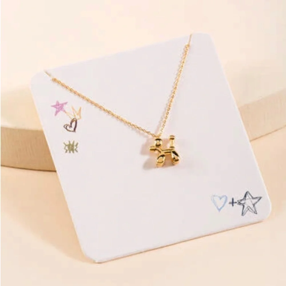Francescas Mini Balloon Animal Necklace